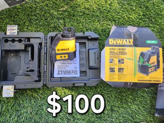 DeWalt DW088CG Green Cross Line Laser Level