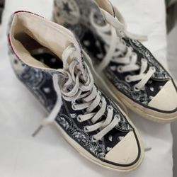 Converse Offspring x Chuck 70 High Paisley Patchwork Men's 6 / Woman's 8 