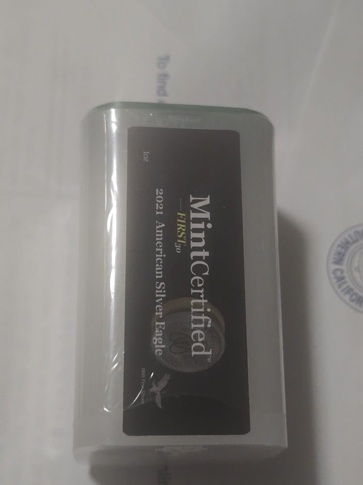 2021 American Silver Eagle Roll - MintCertifiedâ„¢ FIRST30 TYPE 1