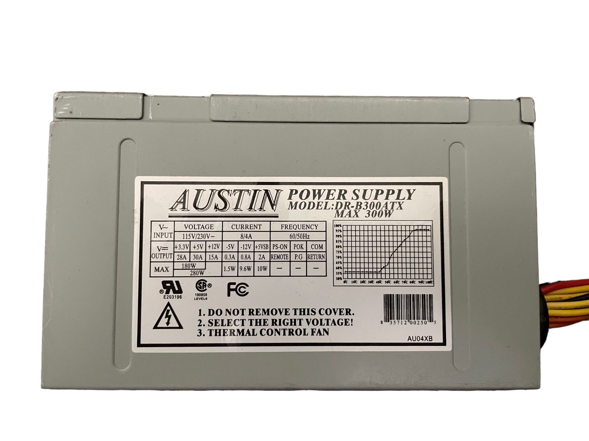 AUSTIN DR-B300ATX POWER SUPPLY