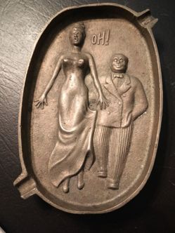 Antique  ashtray perfect  old from 1940