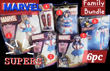 Marvel ☆Captain America & Family☆ full costumes & more