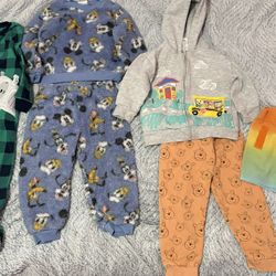 Baby Boys Clothes Cocomelon And Mickey Size 24 Months 
