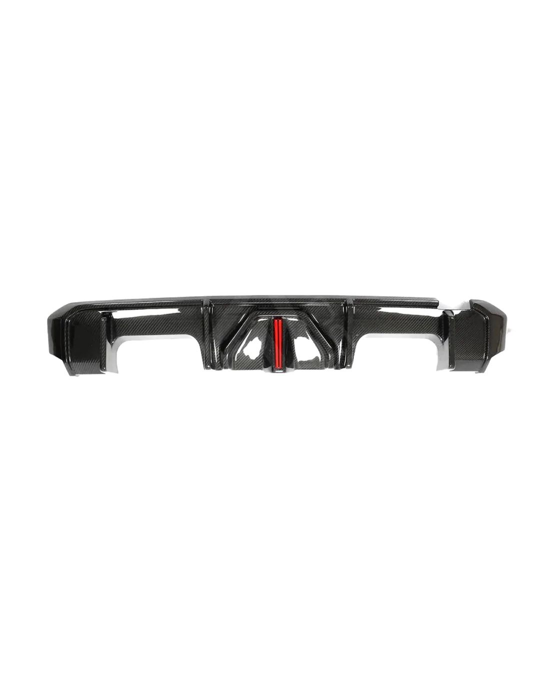 G80 M3 G82 G83 M4 Carbon Fiber Rear Diffuser W/ Brake Light