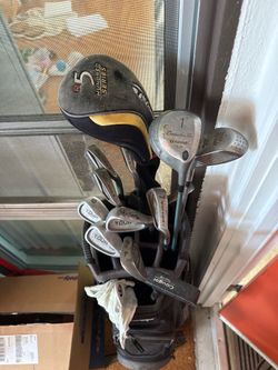 Golf clubs- full set variety of brands