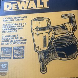15 • Coil Siding And Fencing Nailer