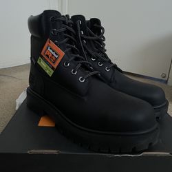Timberland 6” Steel Toe Waterproof Slip Resistant Work Boot