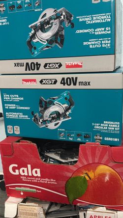 Makita circular saw XGT 7 1/4