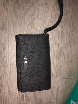 Black guess wallet brand new