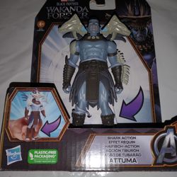 
Hasbro Black Panther Wakenda Forever Shark Action Attuma Action Figure NEW