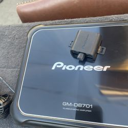 Mono Block Class D Pioneer Amp. 2 Channels 
