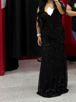 Black sparkly dress