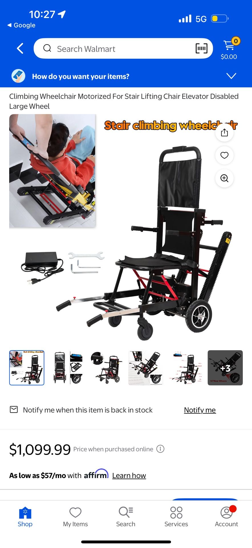 Motorized Climbing Wheelchair