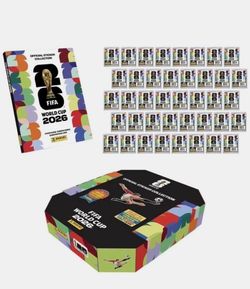 2026 Panini Soccer FIFA World Cup Sticker Stadium Box USA VERSION  NEW IN BOX ,,