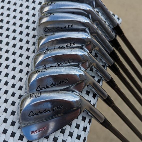 Maruman Conductor 41CX Iron Set 4-PW Graphite for Sale in Buena