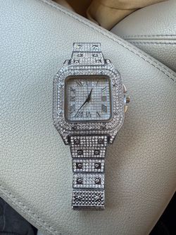 Designer Iced Out Watch