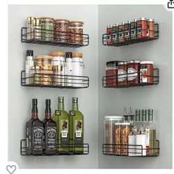 6 Spice Racks /6 Estante De Especies