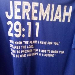 Jeremiah 29:11 Thrift Shirt