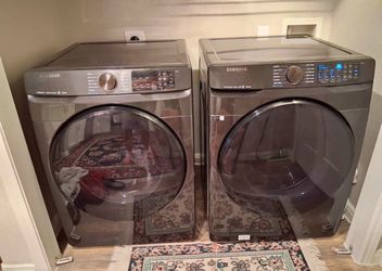 Samsung Smart Front Load Washer & Dryer Set