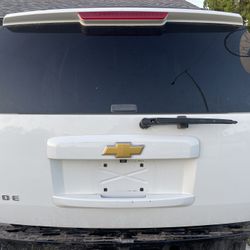 2013 Chevy Tahoe Rear Hatch, No Glass - WHITE