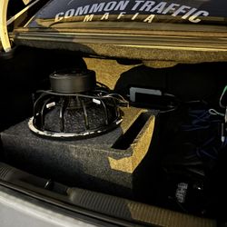 15in Subwoofer With Amp