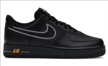 Black Air Forces 11.5