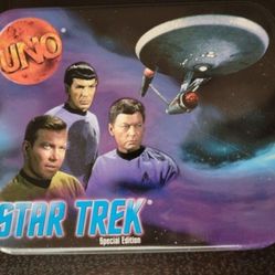 Vintage UNO Star Trek 1999 Special Edition Card  Game 