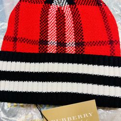  Burberry beanie- Made in United Kingdom 