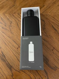 New Slim memobottle Stainless Steel Magnacare 600mL or 20 oz. - Designed to Fit in Your Bag