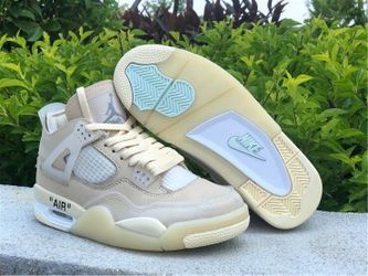 Off-White x Wmns Air Jordan 4 Retro SP 'Sail'