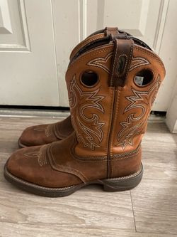 work boots like new worn once bought from boot barn