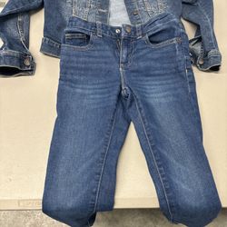 Wonder Nation Youth Jean Jacket / Blue Jeans 6-7