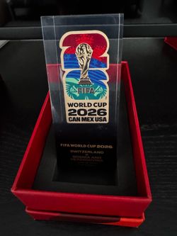 World Cup 26 souvenir from LA game Switzerland Bosnia-Herzegovina