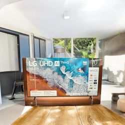 HD298 70” LG smart 4k led Uhd tv Floor Model Display 