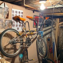 Bmx Freestyle 1980s Bike All Old Parts In Good Conditions and Rideable 