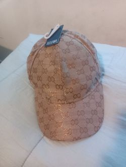 ✨ Stylish Tan Monogram Baseball Cap – New with Tags ✨