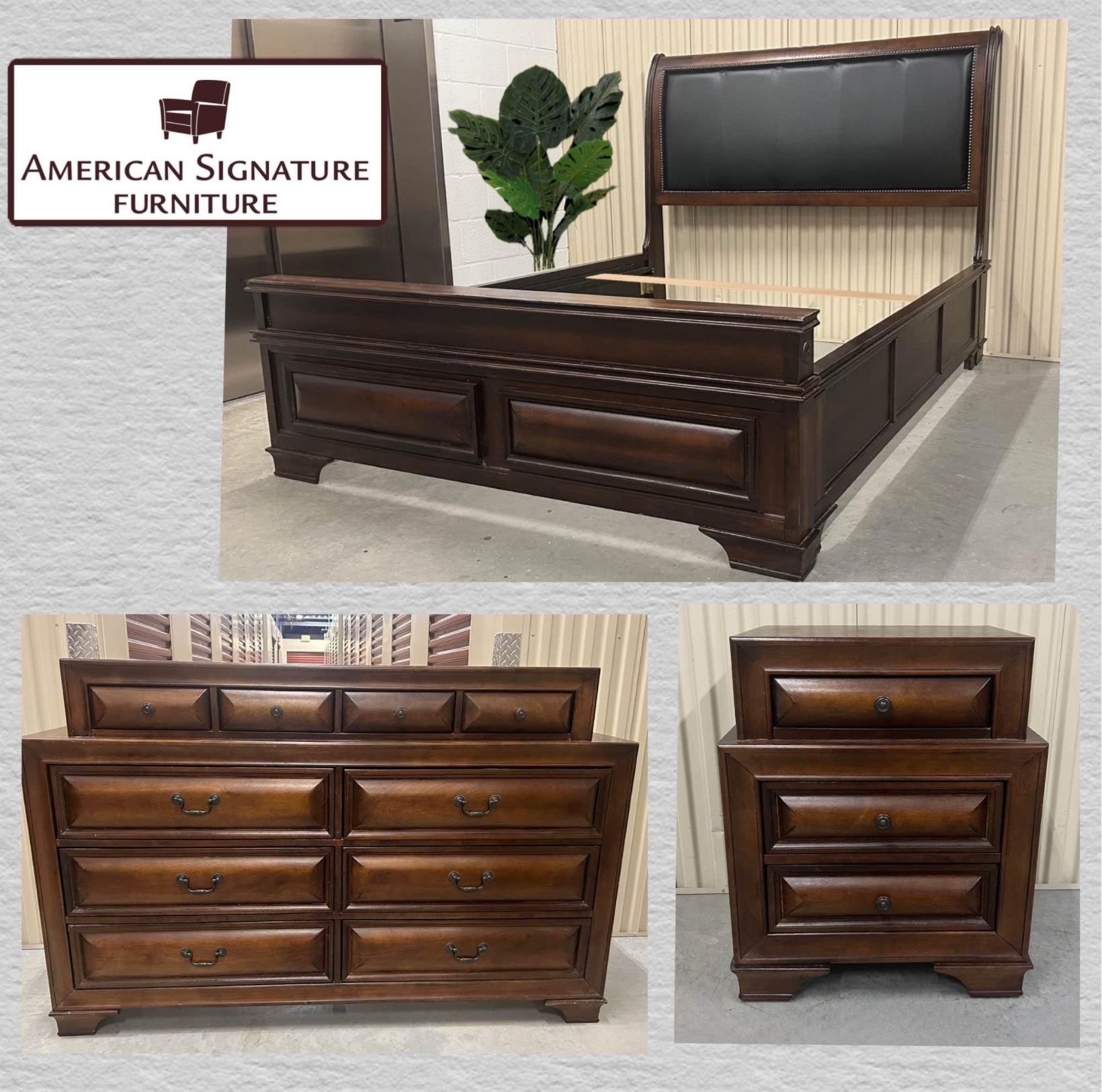 Like New! American Signature Furniture Queen Bedroom Set