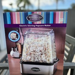 NEW Electric Popcorn Maker