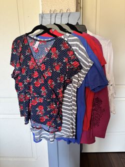 Bundle Of Women’s Shirts — XXL & 18/20 (6 Shirts)