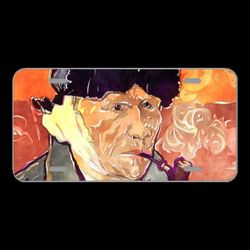 License Plate Novelty Car Front Watercolour Watercolor Art Painting