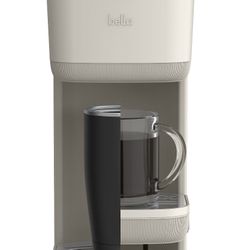 bella Single-Serve Coffee Maker, Oatmilk