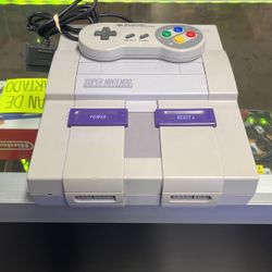 Super Nintendo Used Good Condition Complete Just Some Minor Ac Port Damage But Works Fine Pick Up In Panorama City 