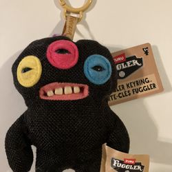 Fuggler Keyring Plush Keychain Funny Ugly Monster Collectible Figure Series 5 6