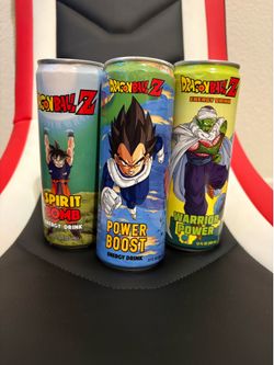Dragonball Z Energy Drinks