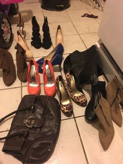 Brand new women shoes and bag