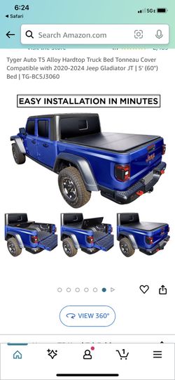 Tyger Auto T5 Alloy Hardtop Tonneau Cover