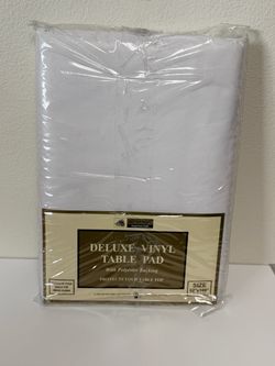 Better Home Deluxe Vinyl Table Pad 52x108
