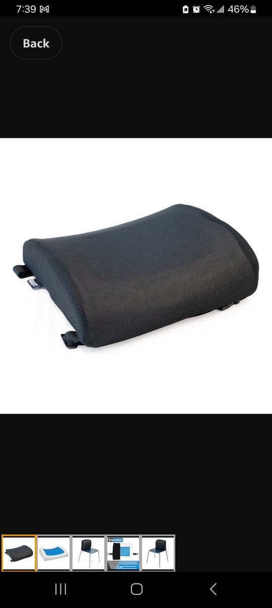 Back Support Pillow Cushion $10