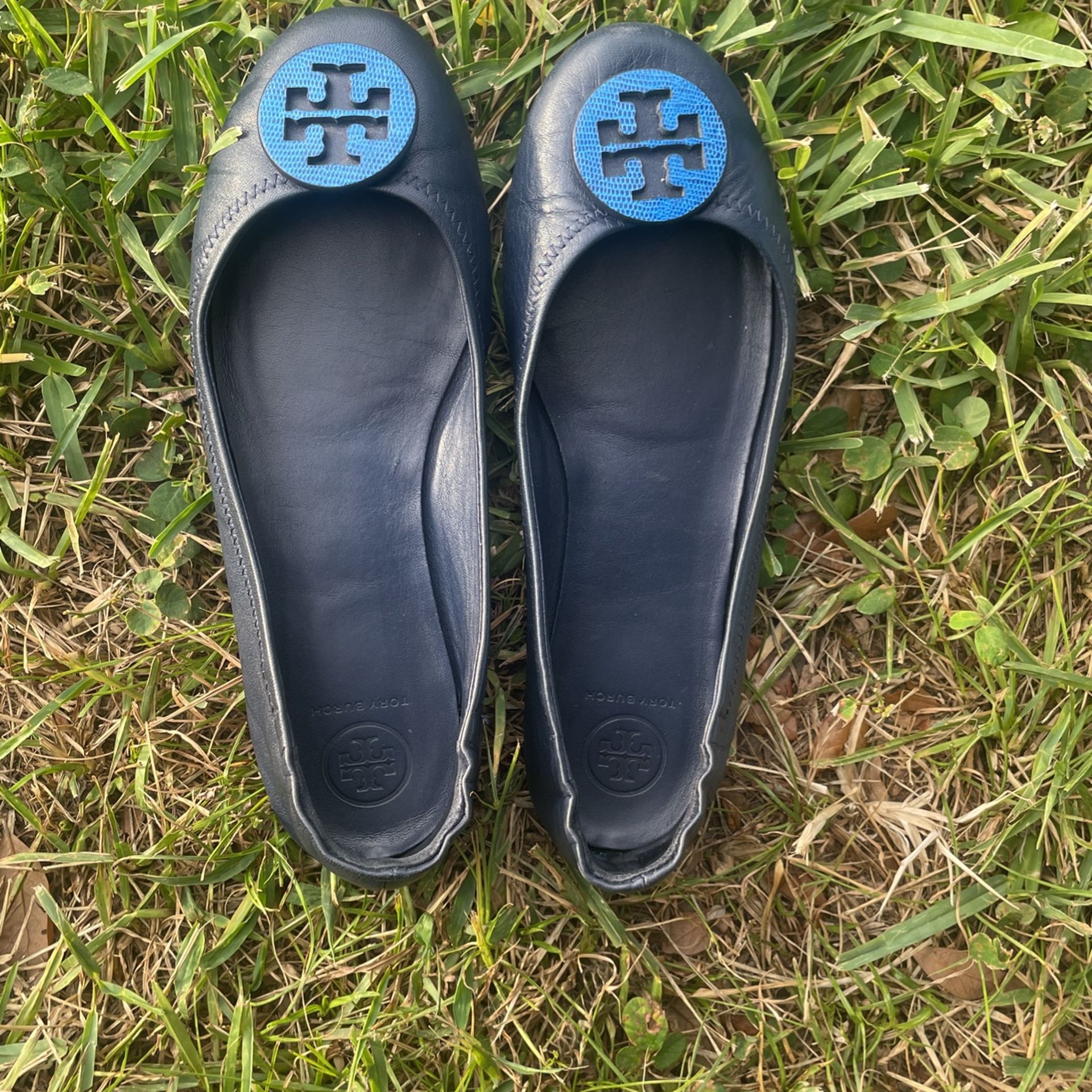 Tory Burch Shoes 55464 NAVY BLUE 8098