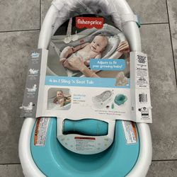 Bath Tub For Baby. Fisher Price 4 In 1